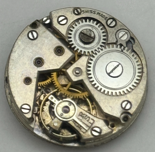 19.7mm FHF 61 Balance Ok Manual Wind Watch Movement Swiss Vintage PARTS SPARES