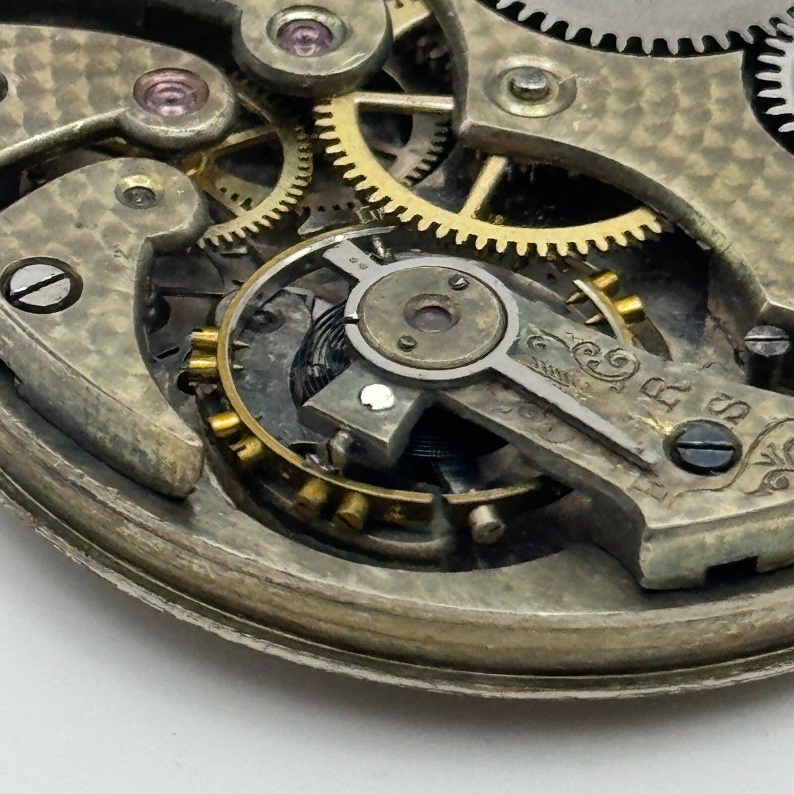 43mm Oreba Swiss Made Vintage Pocket Watch Movement PARTS SPARES REPAIR