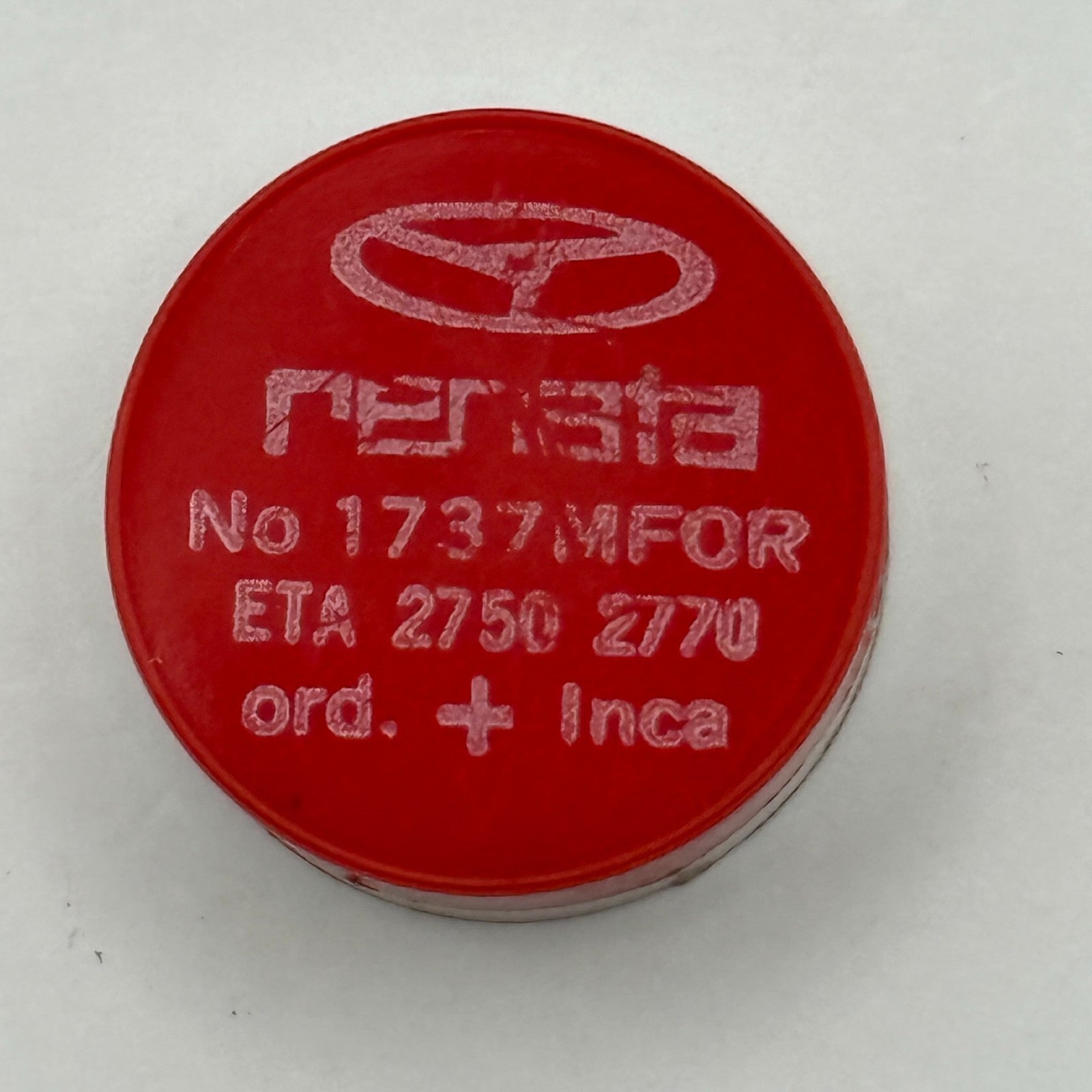 ETA 2750 2770 Balance Complete Ord. + Inca Renata 1737 M Watch Movement DAMAGED