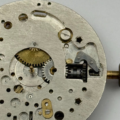 BFG 875 Watch Movement 1 Jewel Manual Wind Swiss Vintage Parts Repair 31.1mm