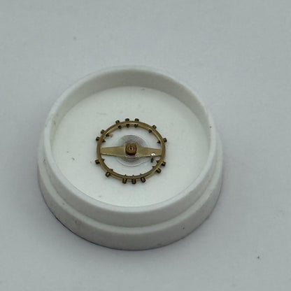 FHF 34 Balance Wheel Complete And Spring  7¾’’’ 1047 M Watch Movement Parts NOS