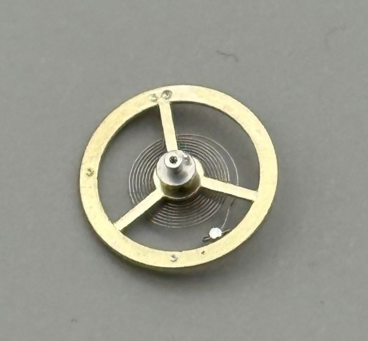 EB 1333 Balance Wheel Complete And Spring  8¾’’’ 118 Watch Movement Parts NOS