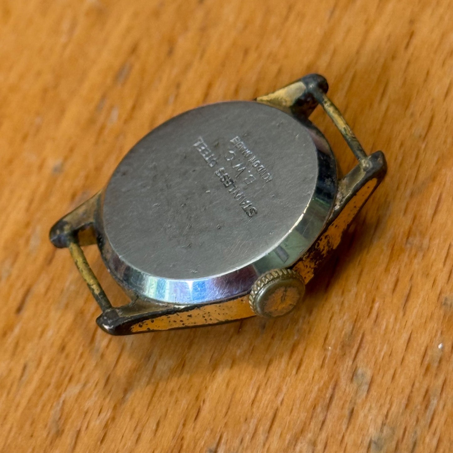 22mm Vintage Accurist Sweep Seconds 15 Jewels Manual Wind Watch PARTS / REPAIR