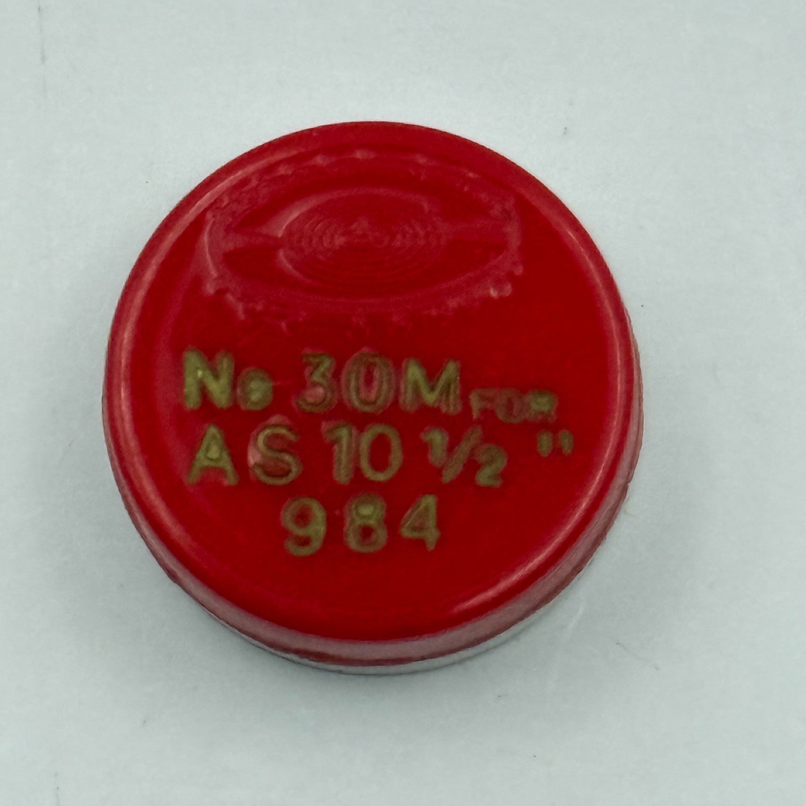 AS 984 Balance Wheel Complete And Spring 10½’’’ Renata 30 M Watch Movement Parts