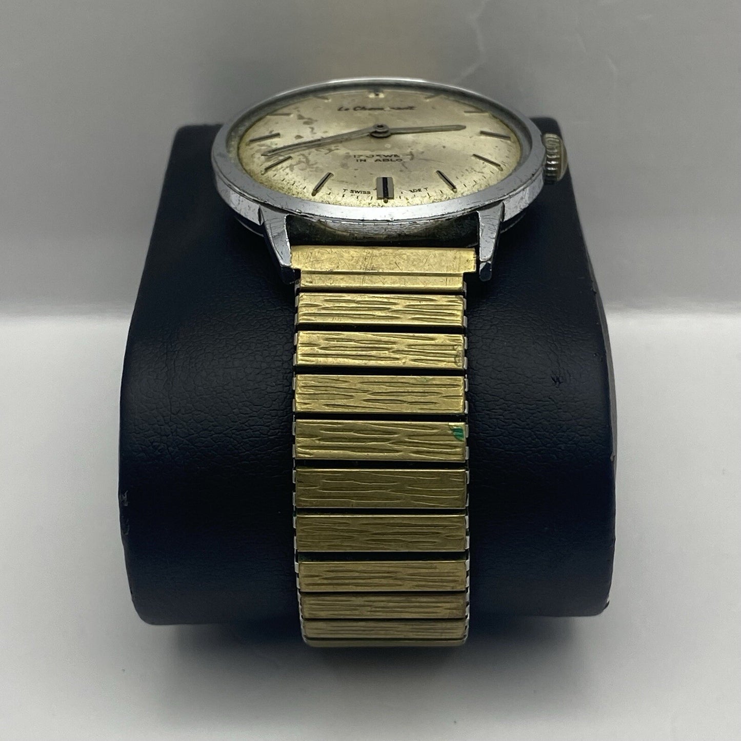 33mm WORKING Vintage Le Cheminant Manual Wind FHF ST 96 Wristwatch To Restore