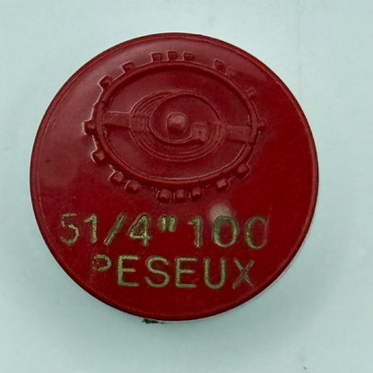 Peseux 100 Balance Wheel Complete And Spring 5¼’’’ Watch Movement Parts NOS