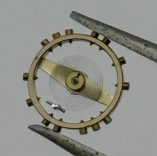 AS 1234 Balance Complete 5''' Renata Watch Movement Parts Vintage NOS