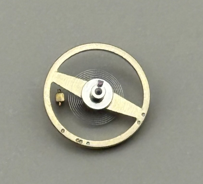 Ebosa 86 87 Balance Wheel Complete And Spring 8¾’’’ 1249 Watch Movement Parts