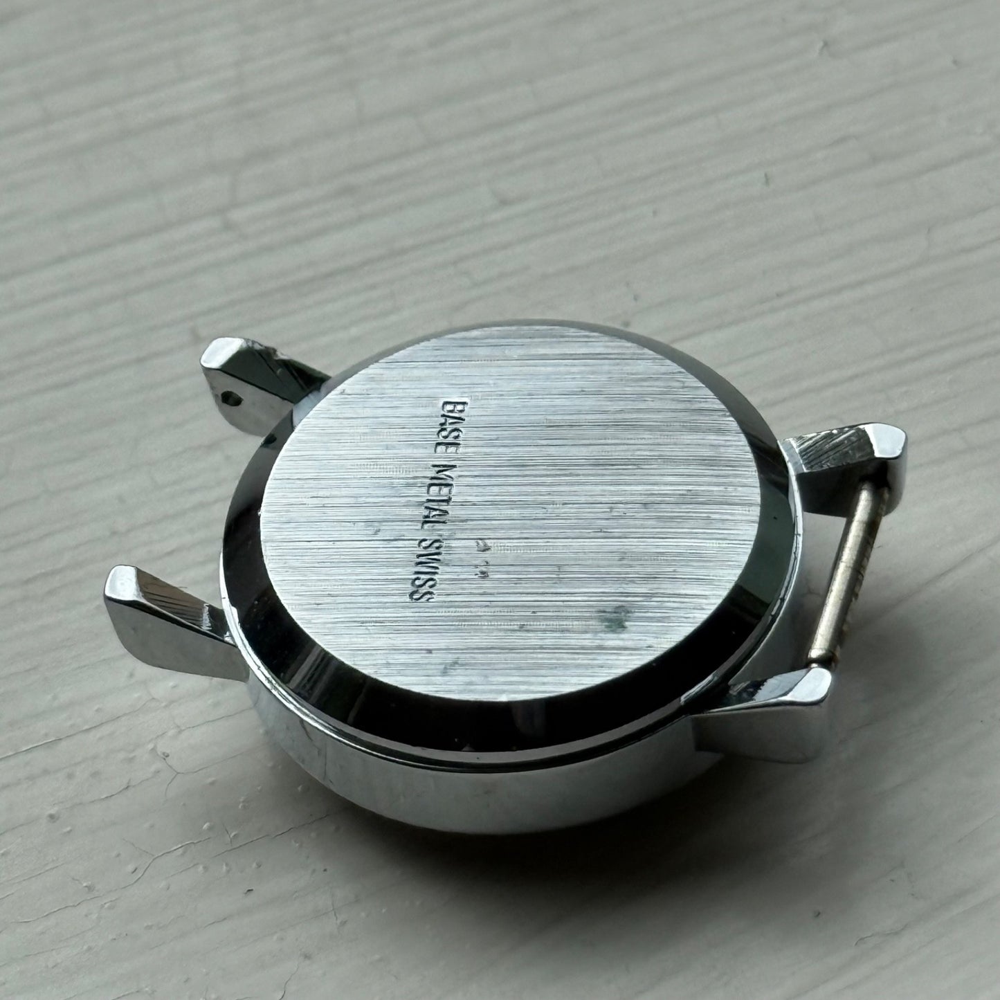 26mm Vintage Lucerne BFG 844 Swiss Black Dial Manual Wind Watch PARTS / REPAIR