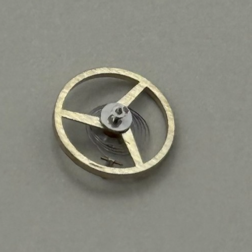 FEF 6620 Balance Wheel Complete And Spring 5½’’’ 1449 M Watch Movement Parts NOS