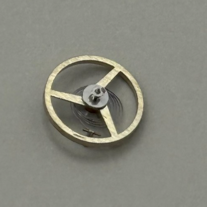 FEF 6620 Balance Wheel Complete And Spring 5½’’’ 1449 M Watch Movement Parts NOS