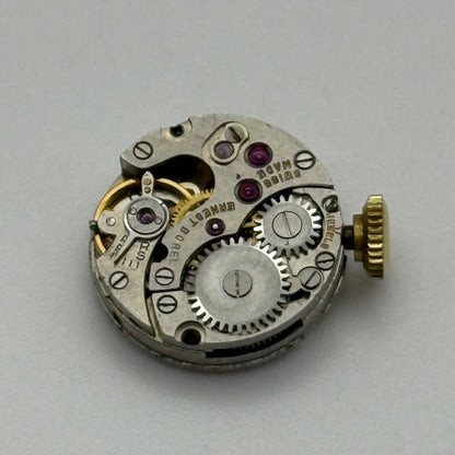 Felsa F 22 Watch Movement Ernest Borel Manual Wind Vintage Swiss Parts 13.7mm