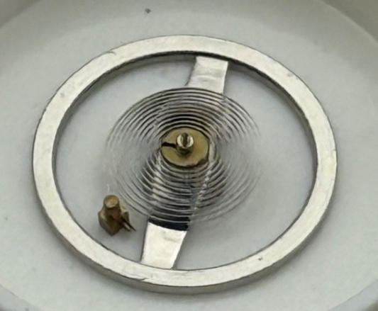 BRAC 300, 301 Balance Wheel Complete And Spring a dgt. 1604 Watch Movement Parts