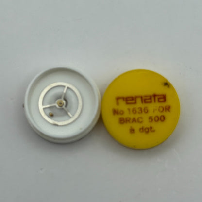 Brac 500 Balance Wheel Complete And Spring a dgt 1636 Watch Movement Parts NOS