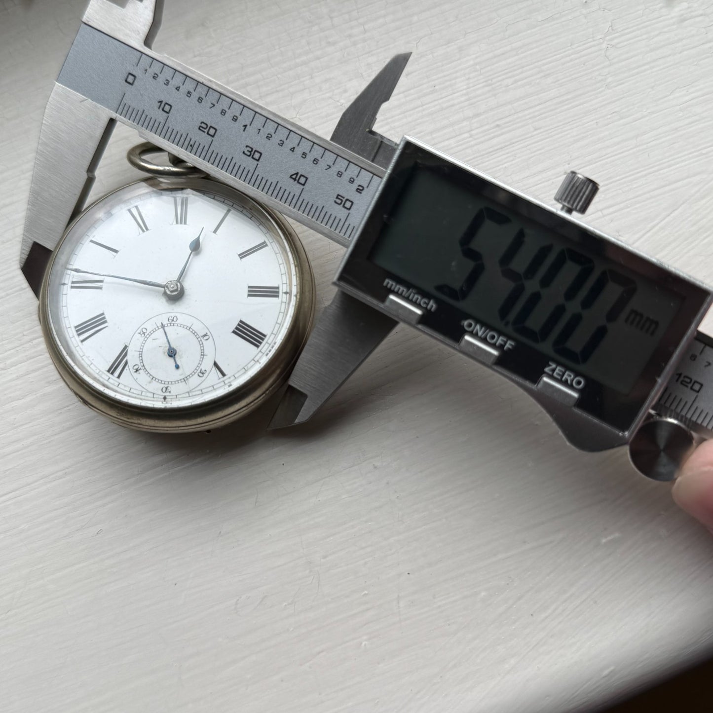 Waltham Airedale Model 1877 Pocket Watch Antique American Parts Repair ALD 54mm