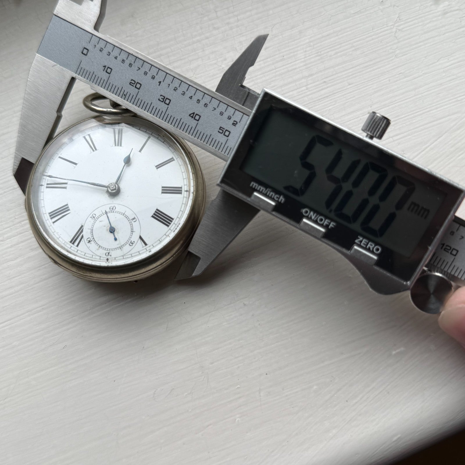 Waltham Airedale Model 1877 Pocket Watch Antique American Parts Repair ALD 54mm