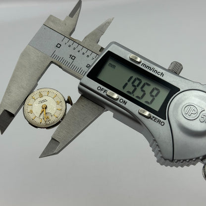 19.6mm Olma Ladies AS 970 Manual Wind Swiss Made 17 Jewels Watch Movement PARTS