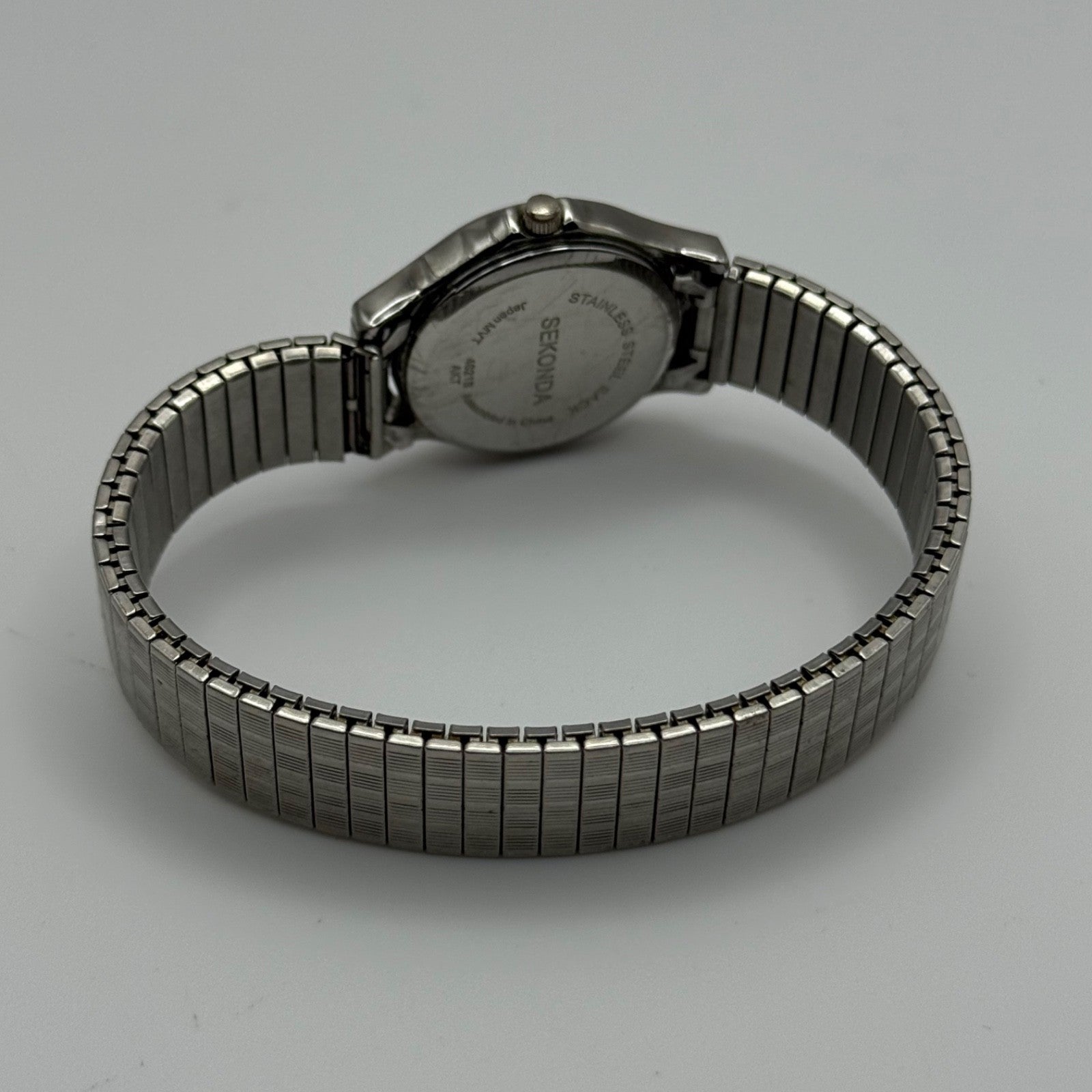 Sekonda Ladies Watch Quartz 4021B Japan Mvt Steel Expandable Working 25mm