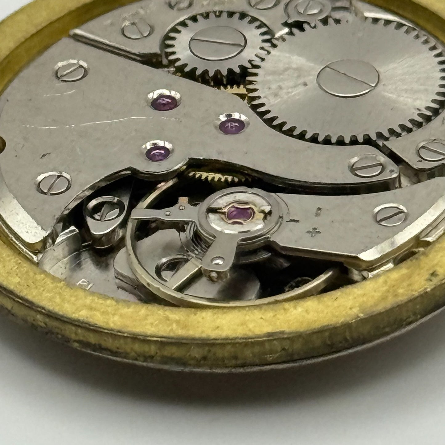 FHF 72 Watch Movement Mappin Manual Wind Vintage Swiss Parts Repair 31.6mm