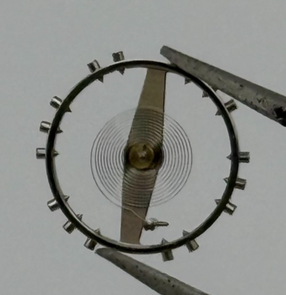 ETA 2450 2452 2472 Balance Wheel Complete And Spring 1676 M Watch Movement Parts