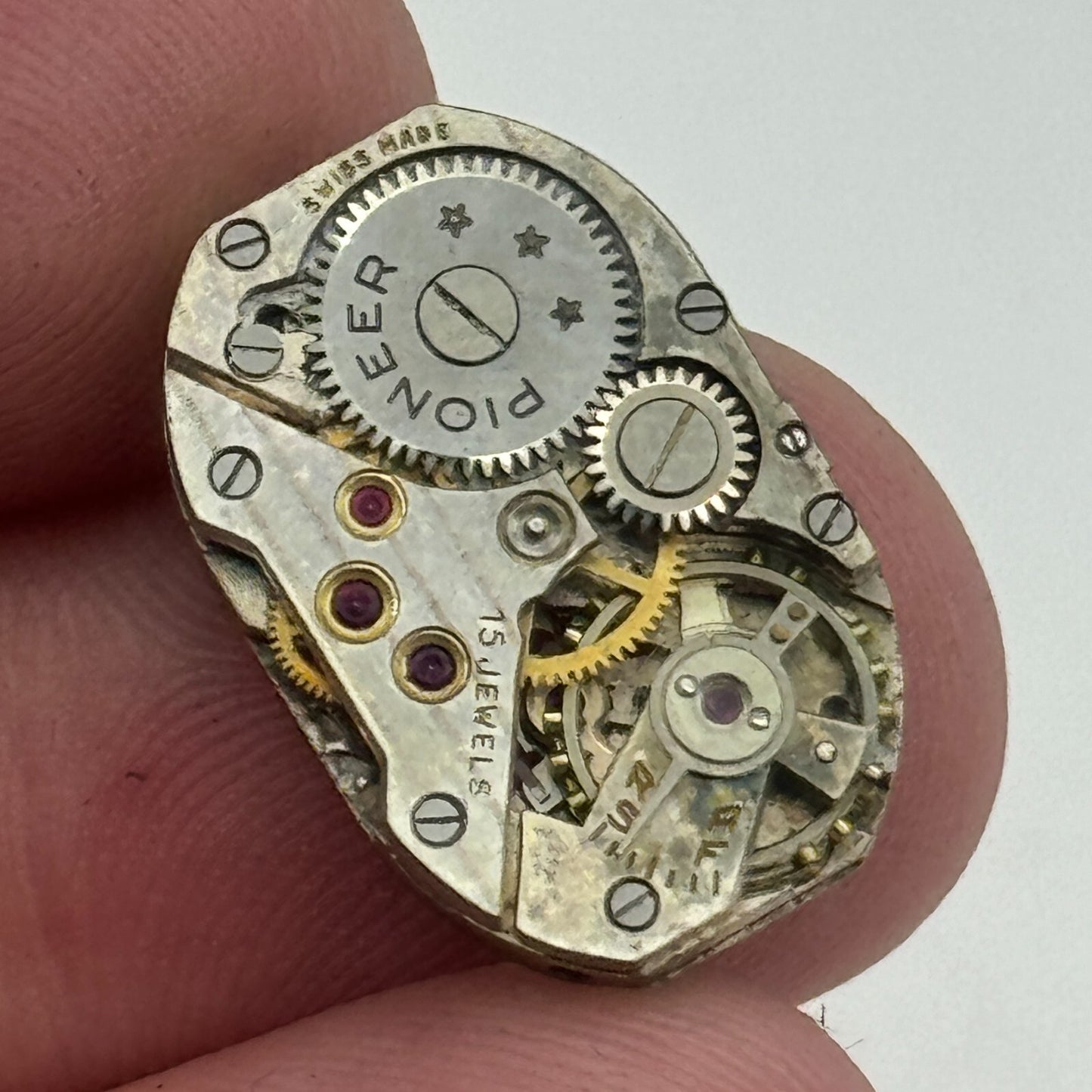 12.9mm Pioneer AS 1051 A Schild Balance Ok Swiss Watch Movement PARTS SPARES