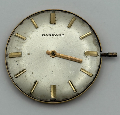 ETA 2391 Watch Movement Garrard Manual Wind Vintage Swiss Parts Repair 29.3mm