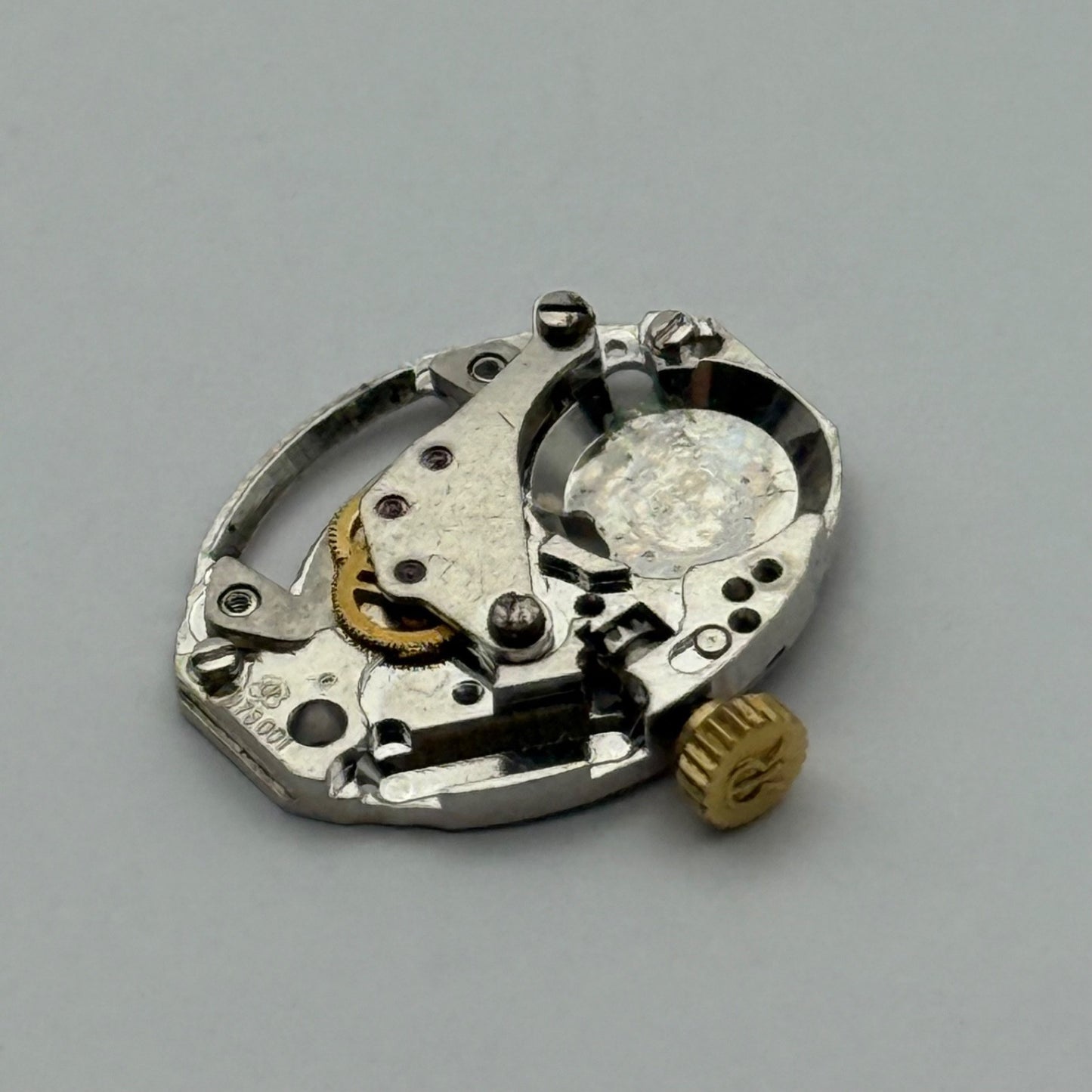 ETA 978.001 Quartz Watch Movement Incomplete Swiss Ladies Vintage Parts Repair