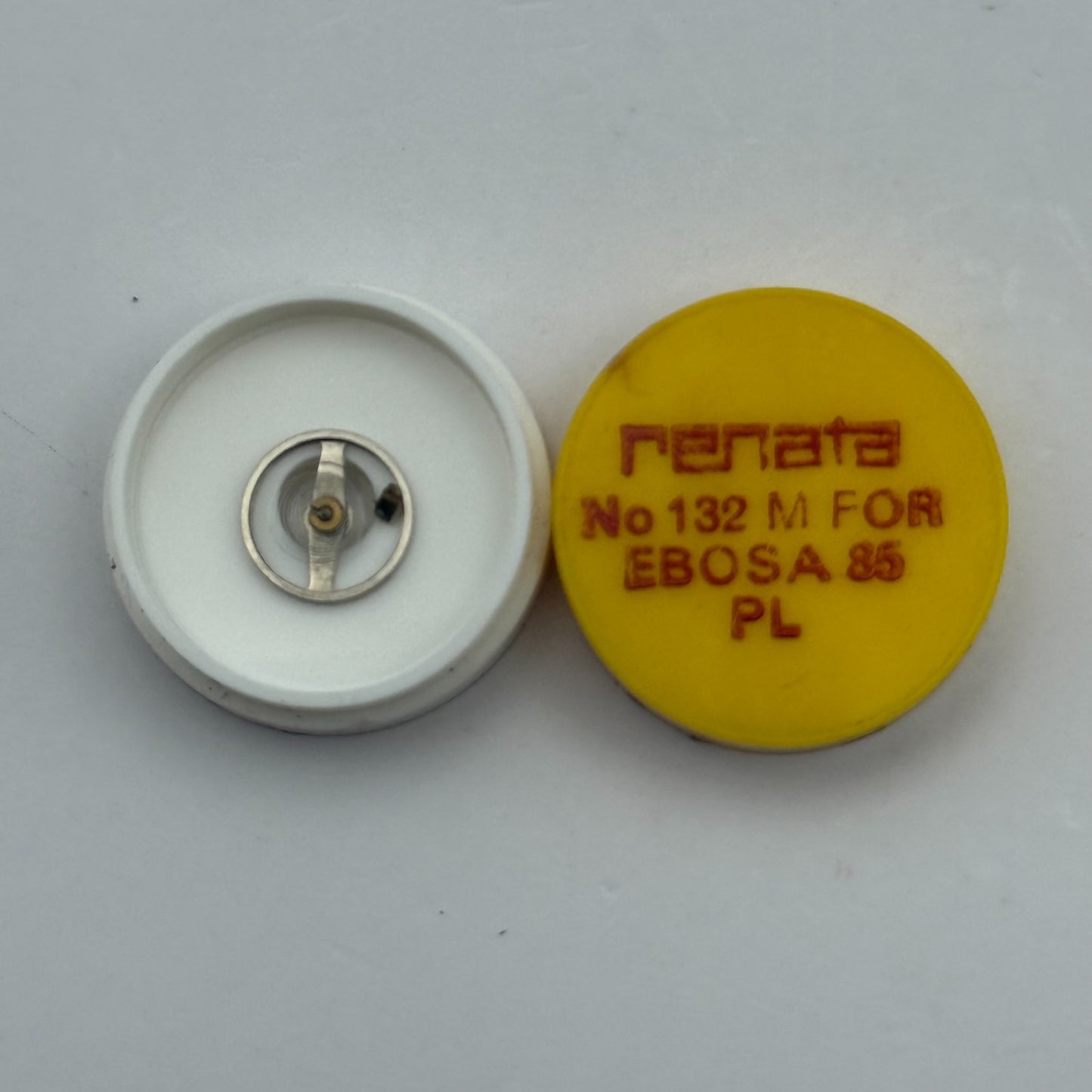 Ebosa 85 Balance Wheel Complete And Spring 132 M Watch Movement Parts NOS 