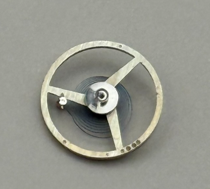 FHF 34-21 Balance Wheel Complete And Spring Inca 1640 M Watch Movement Parts NOS