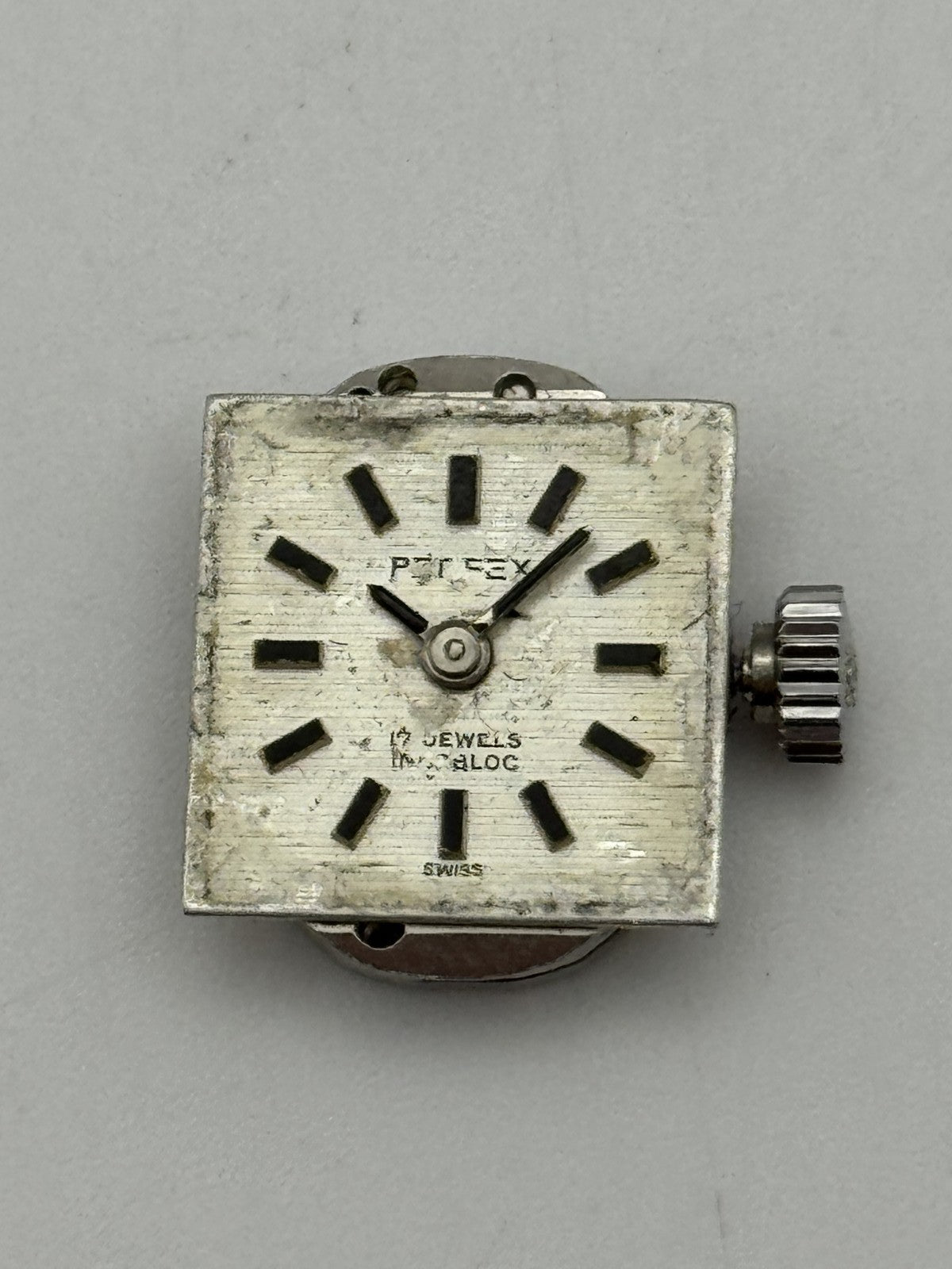 12.9mm Running Vintage Perfex AS 1978-2 Manual Wind Swiss Watch Movement REPAIR