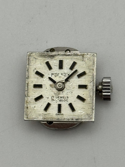 12.9mm Running Vintage Perfex AS 1978-2 Manual Wind Swiss Watch Movement REPAIR