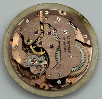 Helvetia 830 Watch Movement Chalet Manual Wind Vintage Swiss Parts Repair 25.8mm