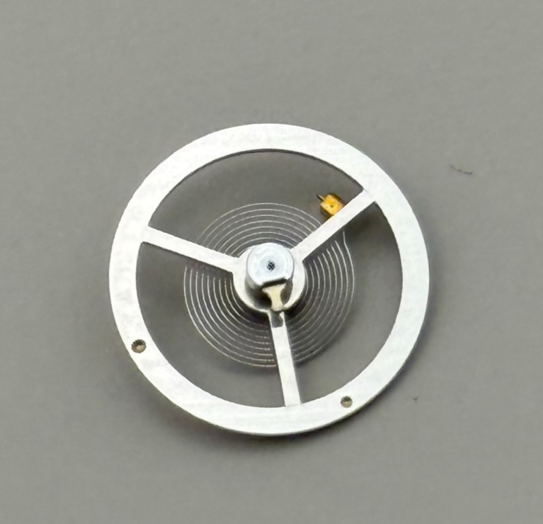 Brac 500 Balance Wheel Complete And Spring  696 Watch Movement Parts NOS