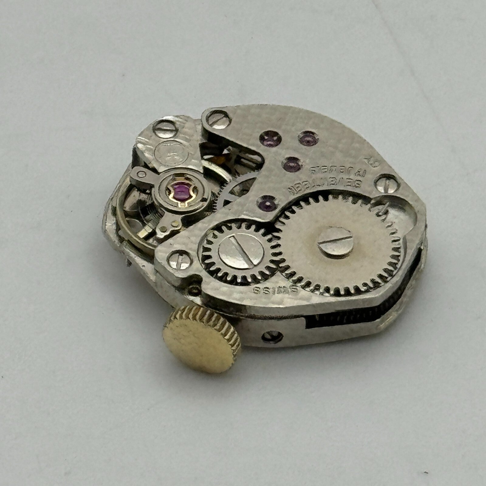 15mm Ladies Avia FHF 69N Manual Wind Watch Movement Swiss Vintage PARTS SPARES