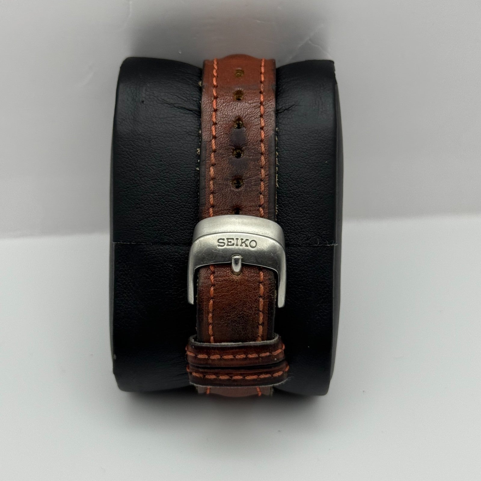 Seiko Kinetic Arctura Quartz Watch 3M22-0D40 Date Dial Japan 34mm PARTS REPAIR