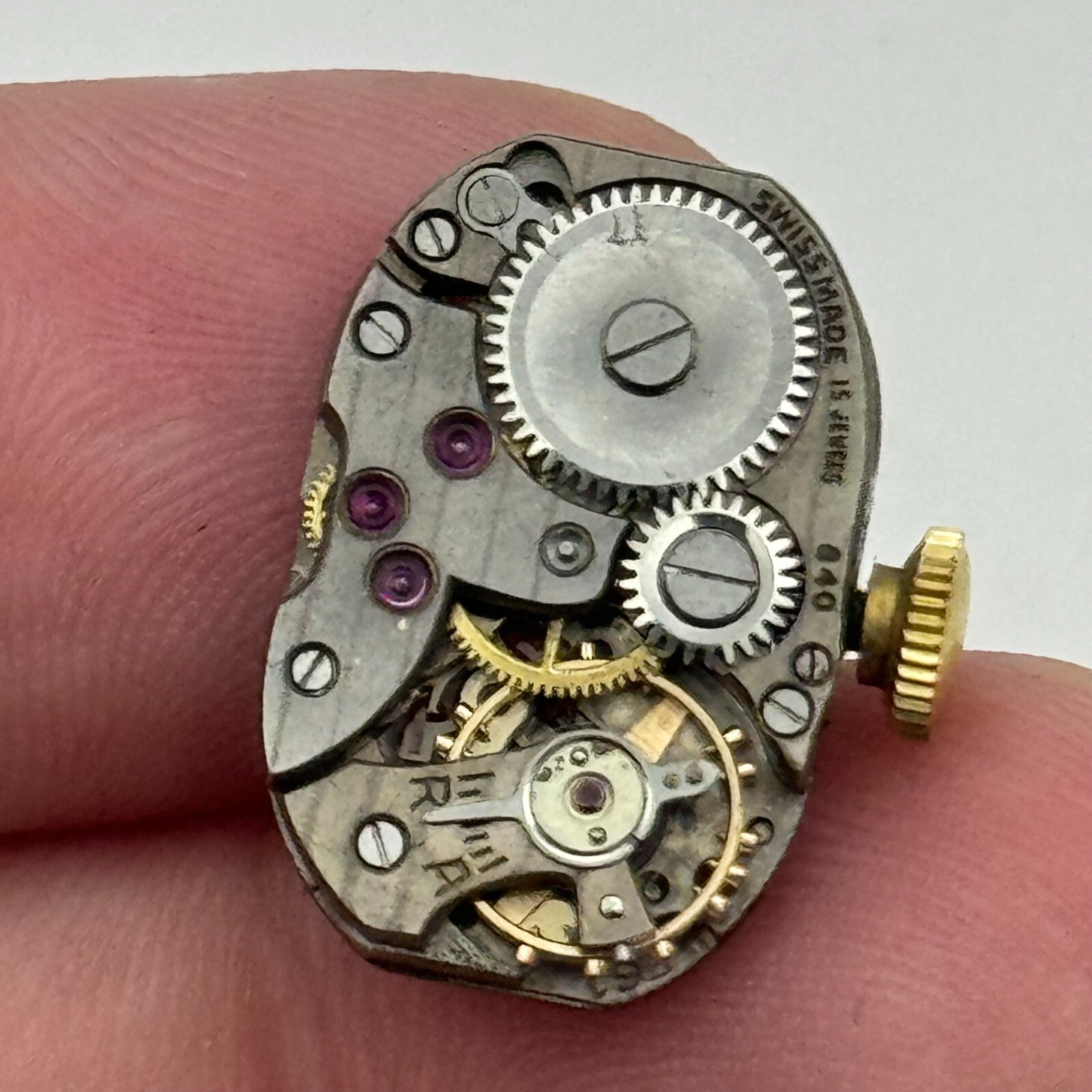 12.7mm Ladies ETA Cal 761 Manual Wind Watch Movement Swiss Vintage PARTS SPARES