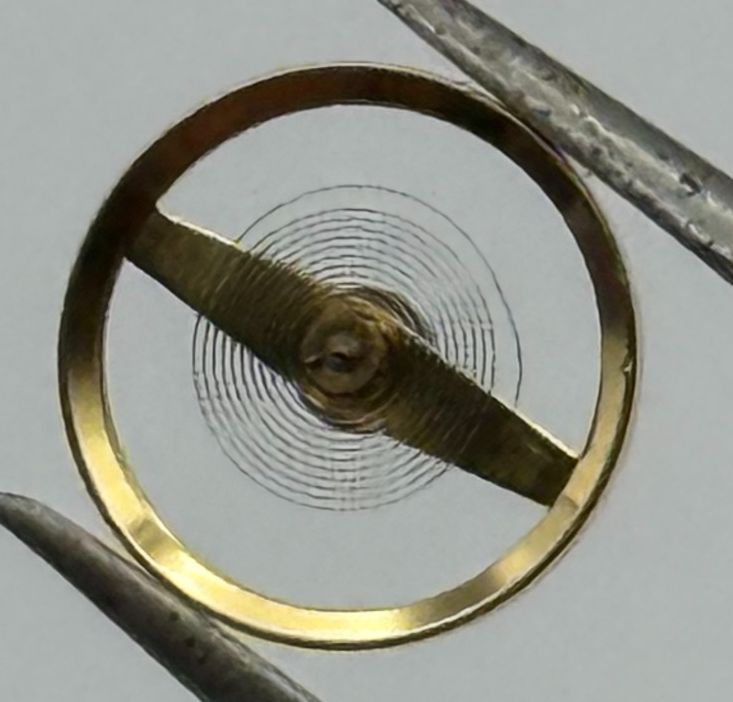 BFG 927 Balance Wheel Complete And Spring 6¾–8’’’ 1512 M Watch Movement Parts 