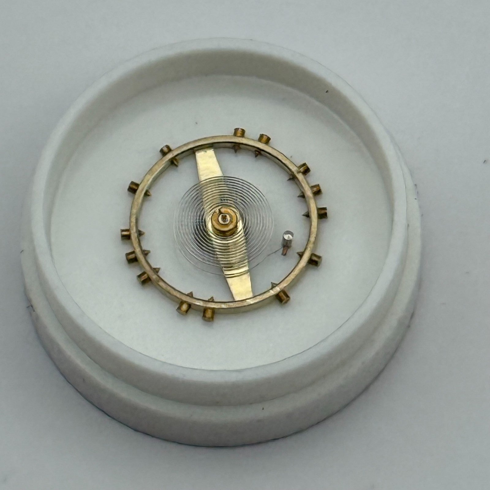 ETA 1080 Balance Wheel Complete And Spring Inca 157 M Watch Movement Parts NOS