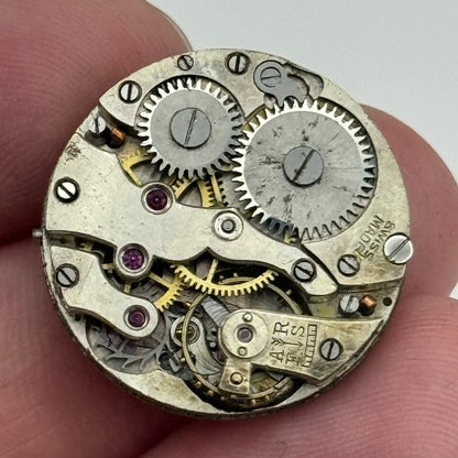 23.6mm 15 Jewels Swiss Porcelain Dial Trench Watch Movement Manual Wind PARTS