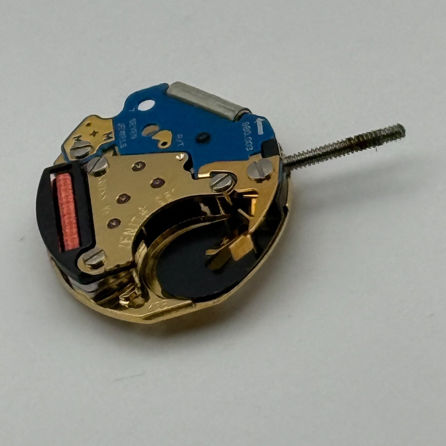 Zenith 981 Watch Movement ETA 980.003 Quartz Swiss 7 Jewel Parts Untested 15.5mm