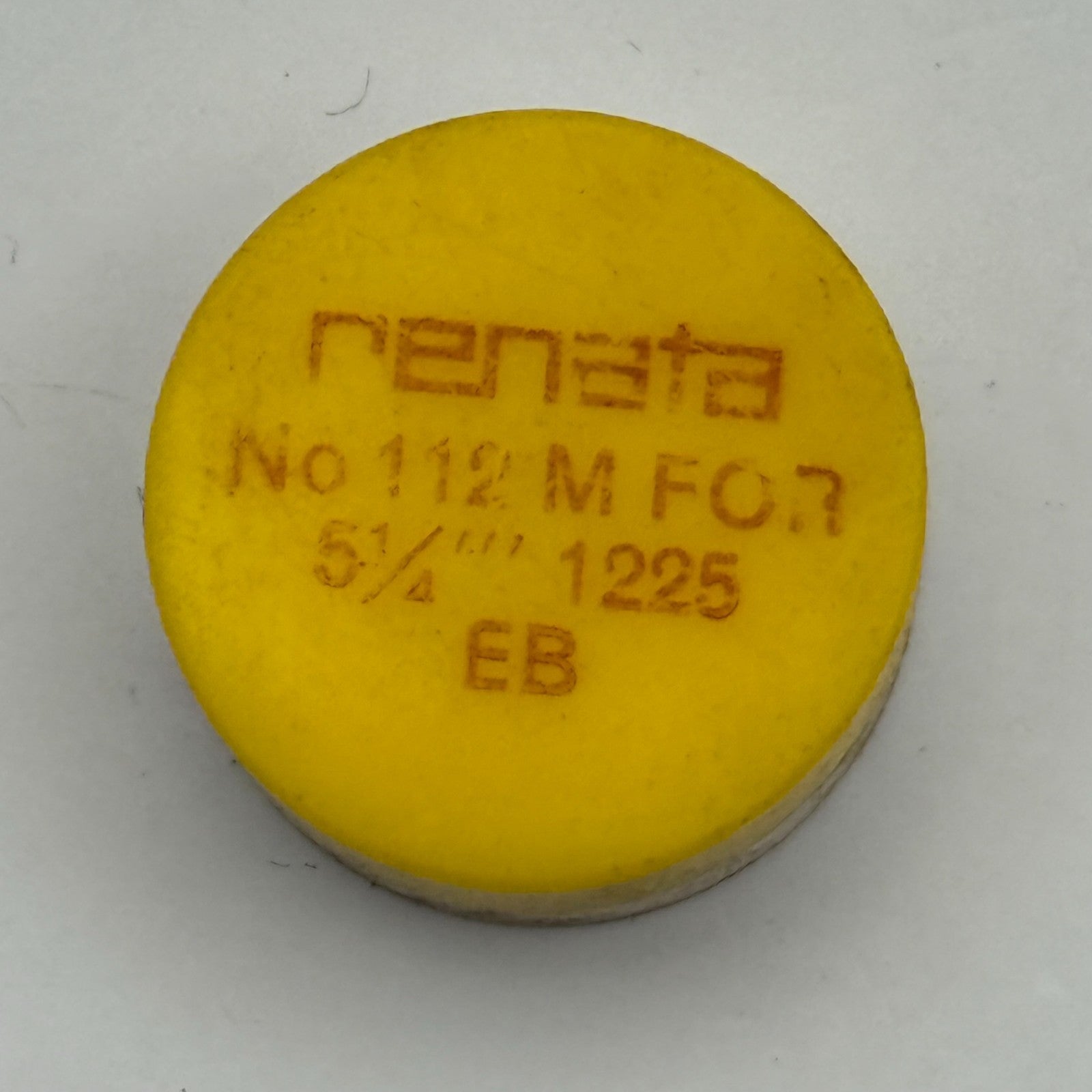 EB 1225 Balance Wheel Complete And Spring 5¼’’’  112 M Watch Movement Parts NOS