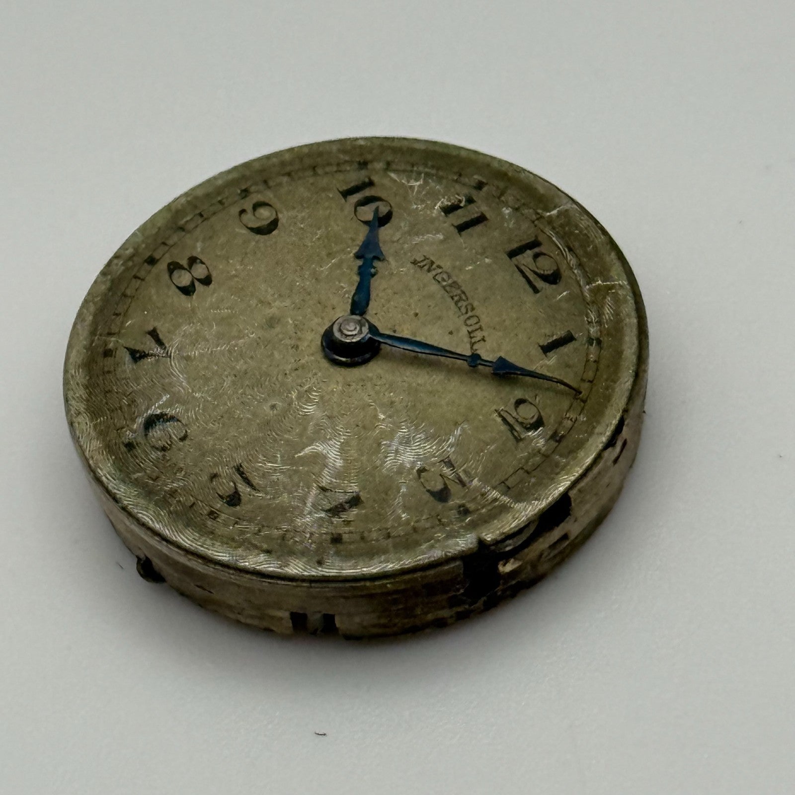 23.6mm Vintage Ingersoll Rolex Rolco Manual Wind Watch Movement PARTS REPAIR