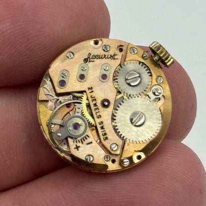 19.7mm Accurist AS 1156 A Schild Balance Ok Ladies Swiss Watch Movement PARTS