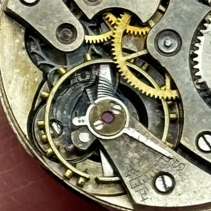 25.3mm Men's Syren Quality Trench Watch Movement Swiss Vintage 15 Jewels PARTS