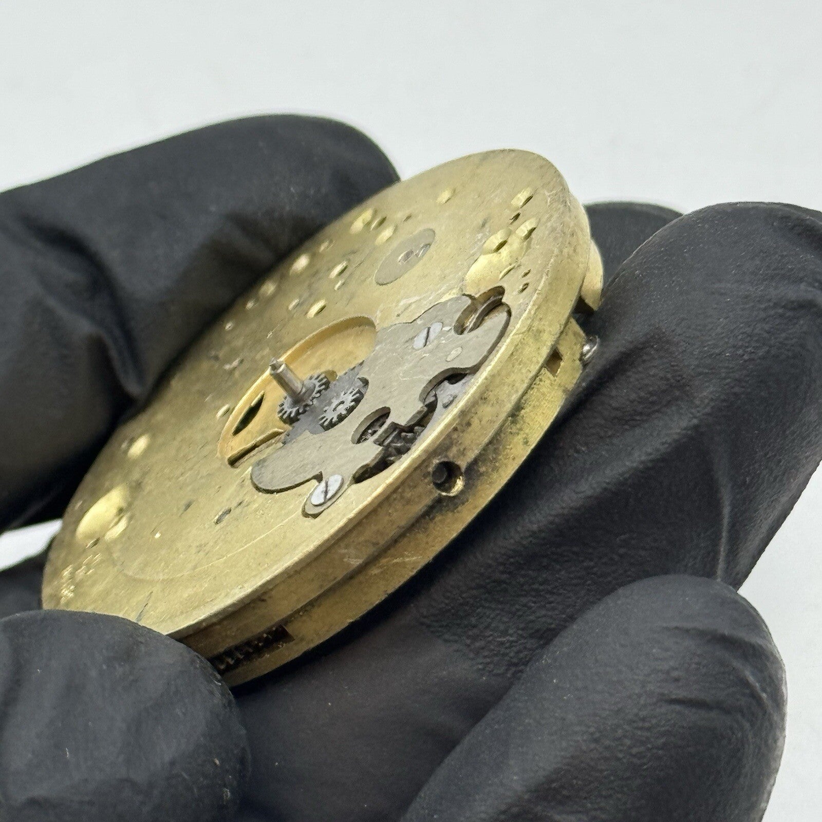 41.7mm Manual Wind Unidentified Patent Pocket Watch Movement White FOR PARTS