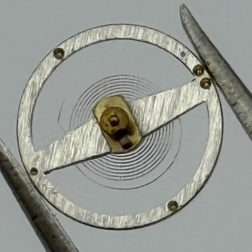 Smith 8 3/4''' Balance Wheel Complete And Spring  LYSP 1246 Watch Movement Parts