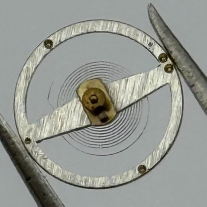 Smith 8 3/4''' Balance Wheel Complete And Spring  LYSP 1246 Watch Movement Parts