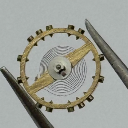 AS 1001 Balance Complete 7¾''' Renata 610 M Watch Movement Parts Vintage NOS