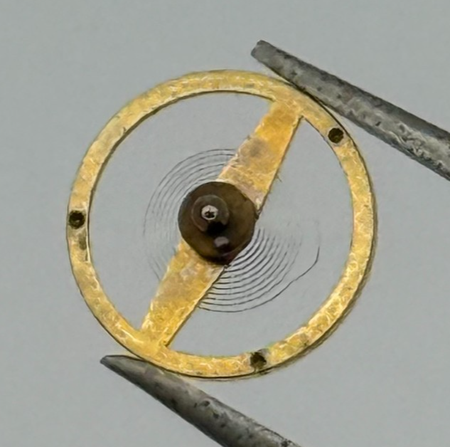 BFG 927 Balance Wheel Complete And Spring 6¾-8’’’ 1512 M Watch Movement Parts 