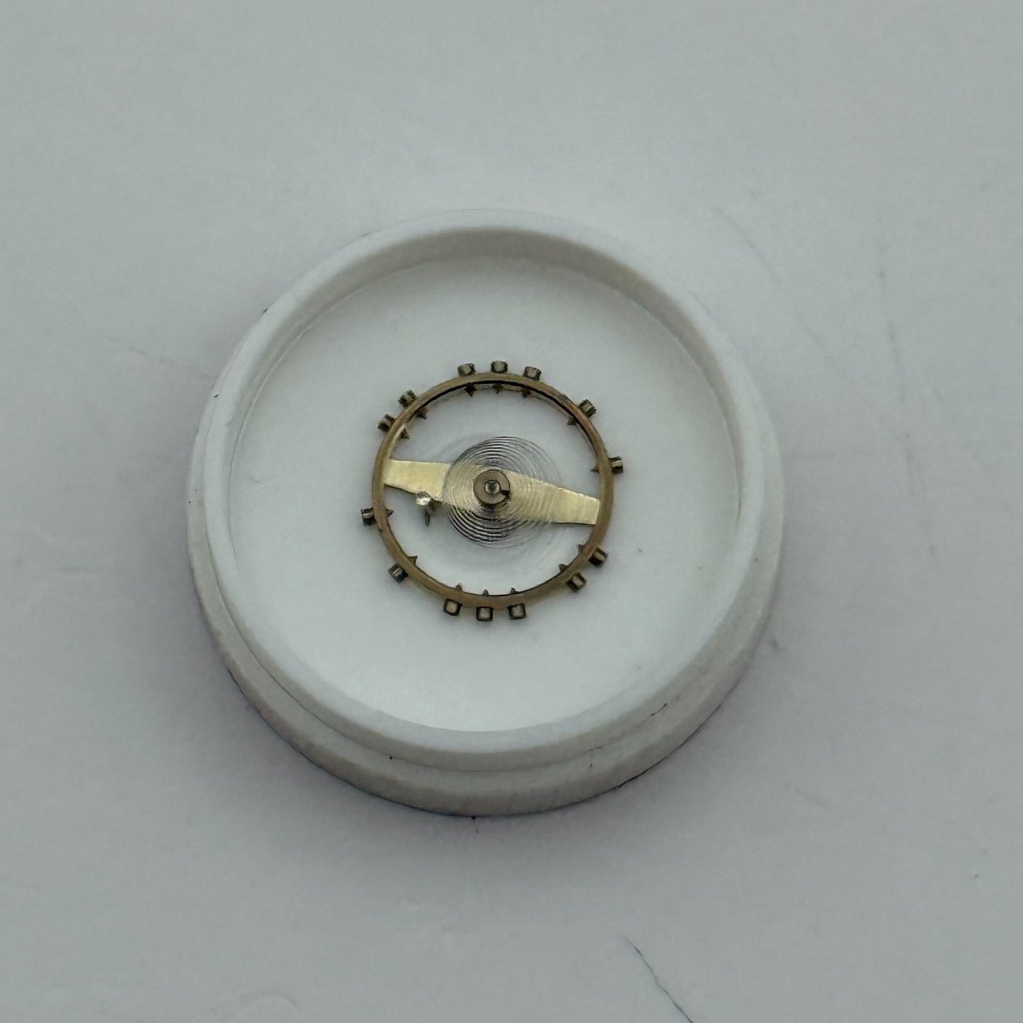 ETA 2325 2335 Balance Wheel Complete And Spring 695 M Watch Movement Parts NOS